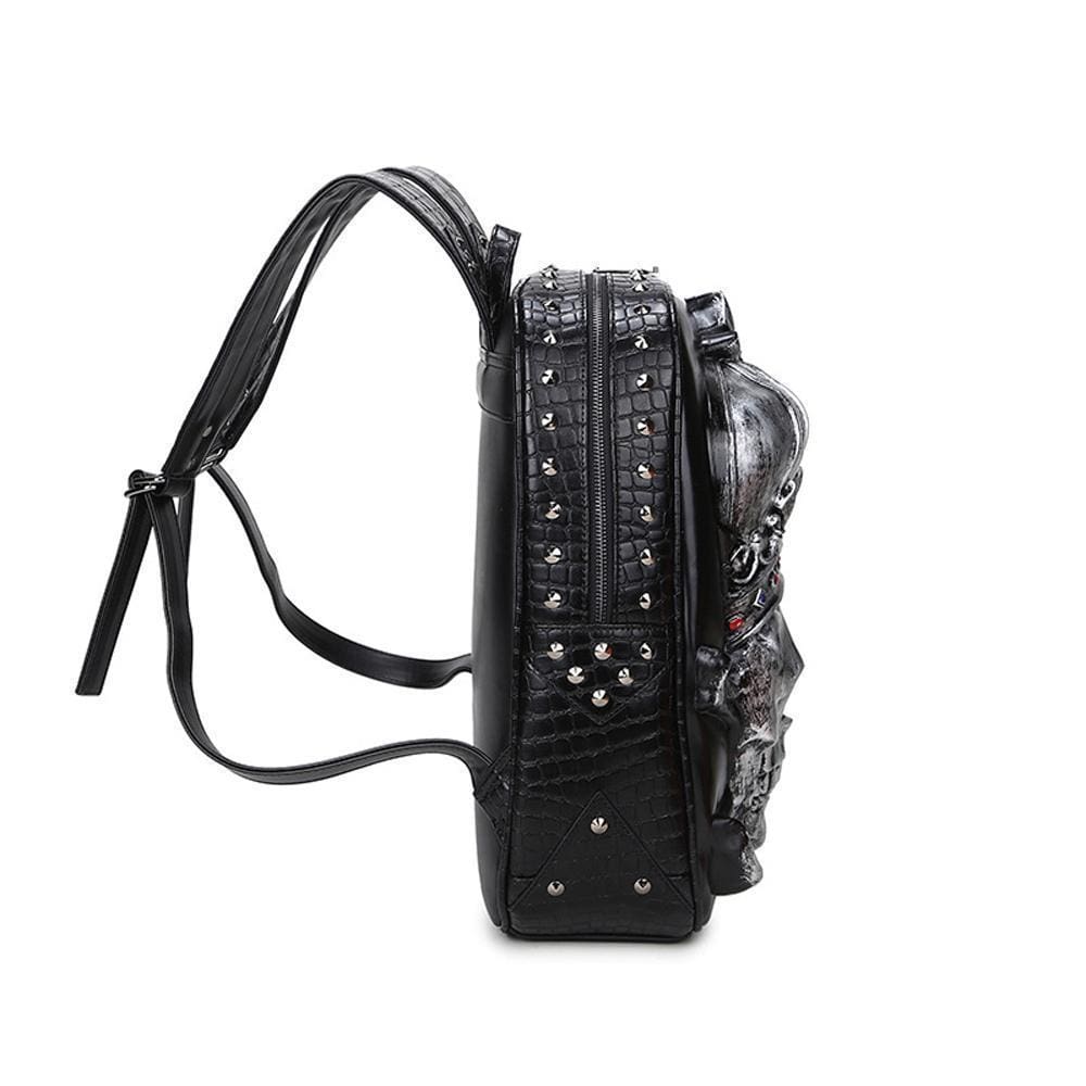 3D Backpack ,Halloween Backpack 3D Pirate Skull Crown Bags Fashion Knapsacks