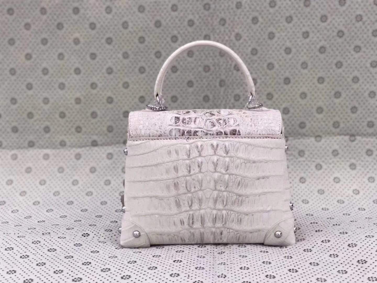 Ladies Top-handle Bag Genuine Crocodile Leather Cross body Messenger Bags