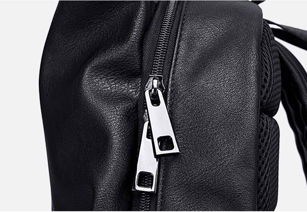Large Pleated front zip pocket Waterproof Luggage Laptop Backpacks on wheels