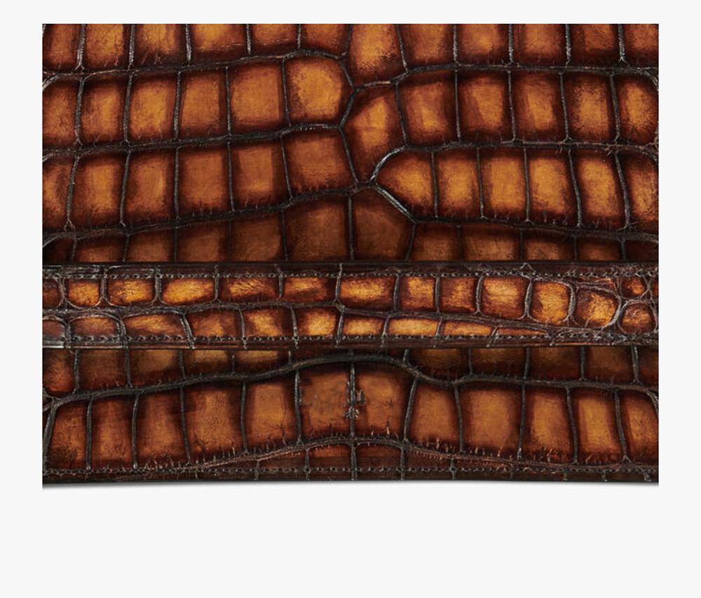 Preorder Crocodile Leather Clutch