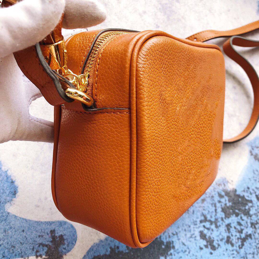 Preorder Genuine Siamese Crocodile  Belly Leather Camera Cross Body Bag