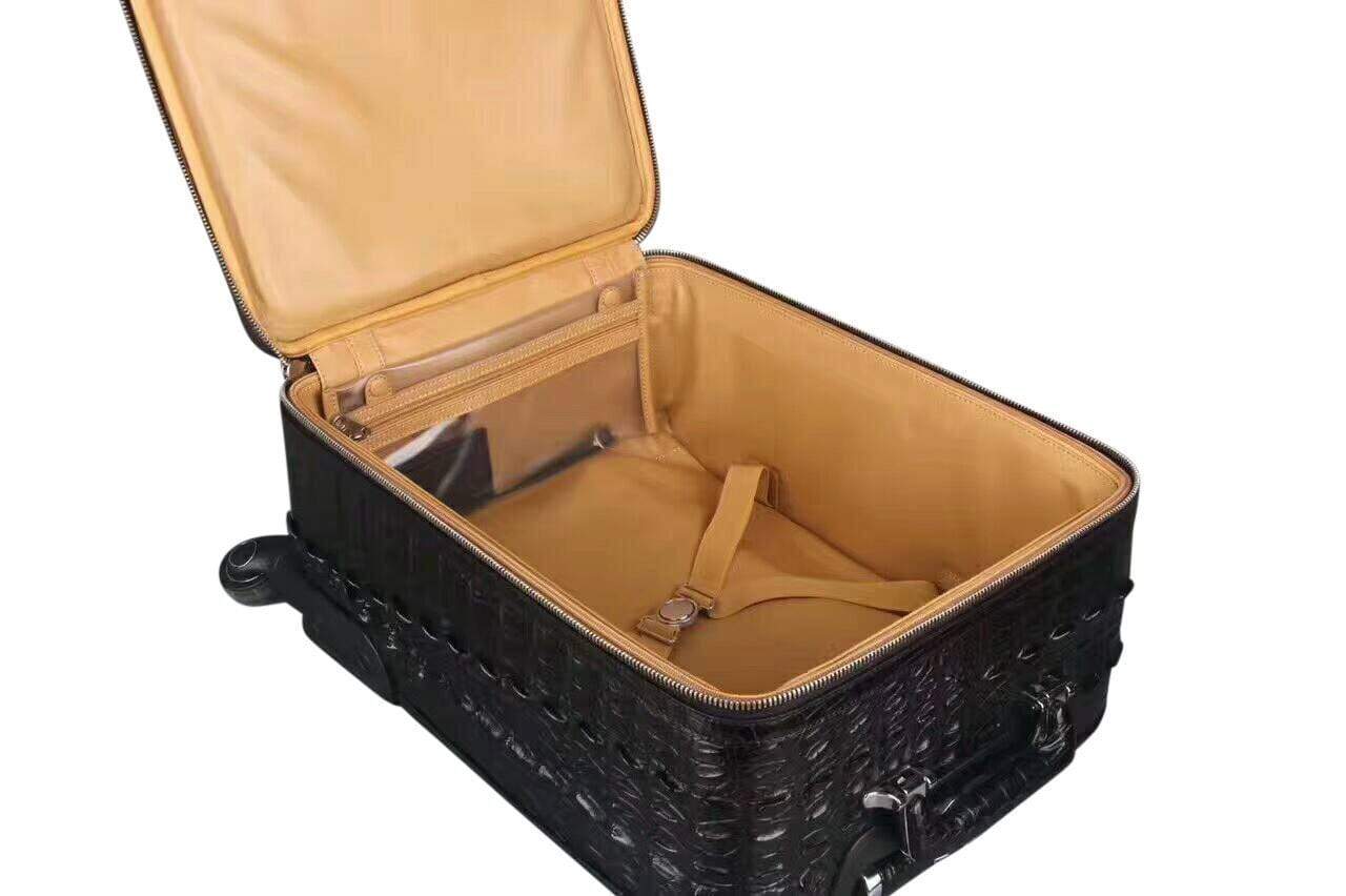 Preorder Mens Luggage Bone Leather