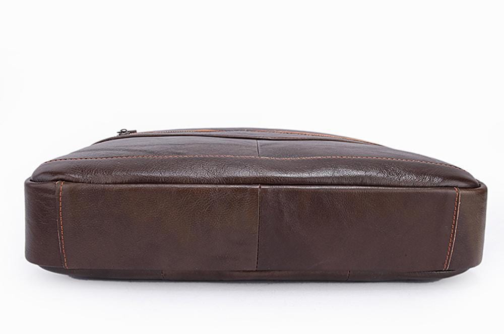Rossie Viren Handmade Vintage Leather Briefcase For Men