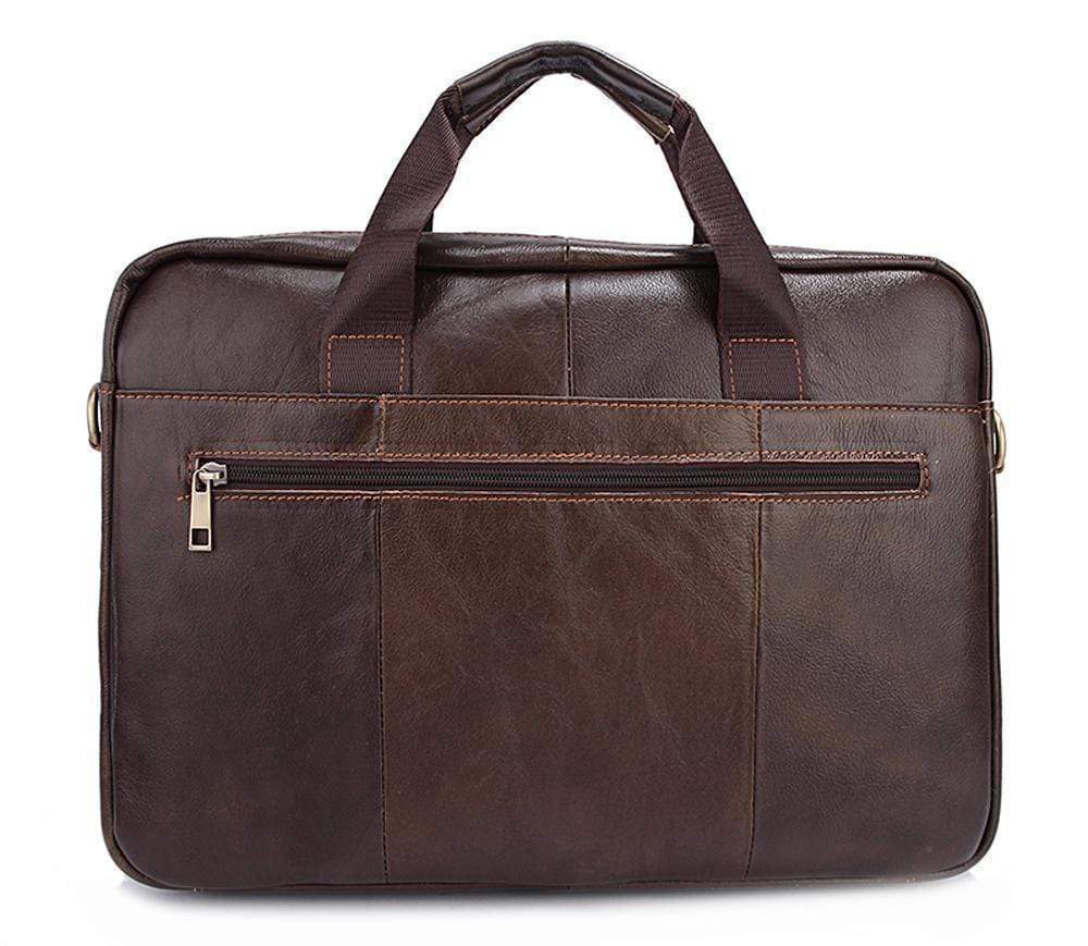 Rossie Viren Handmade Vintage Leather Briefcase For Men