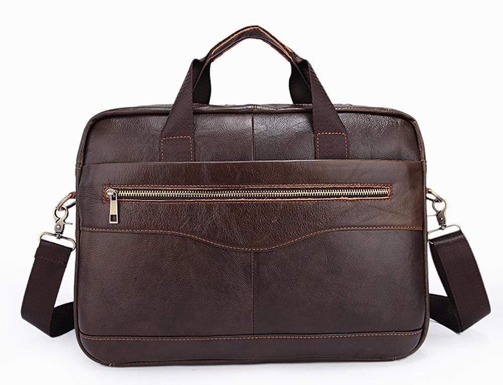 Rossie Viren Handmade Vintage Leather Briefcase For Men
