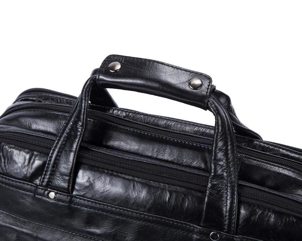 Rossie Viren  Leather  Mens Briefcase