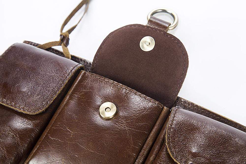 Rossie Viren Vintage Brown Waist Shoulder Bag