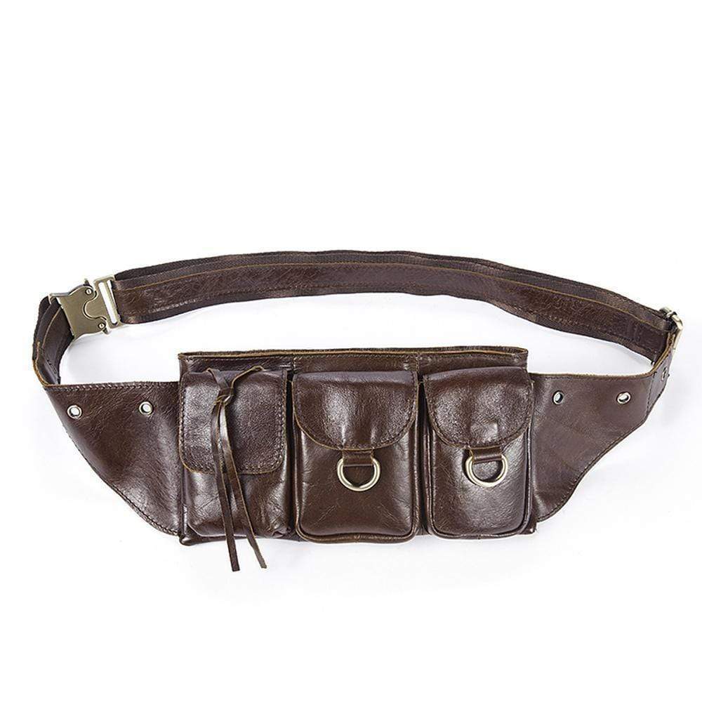 Rossie Viren Vintage Brown Waist Shoulder Bag