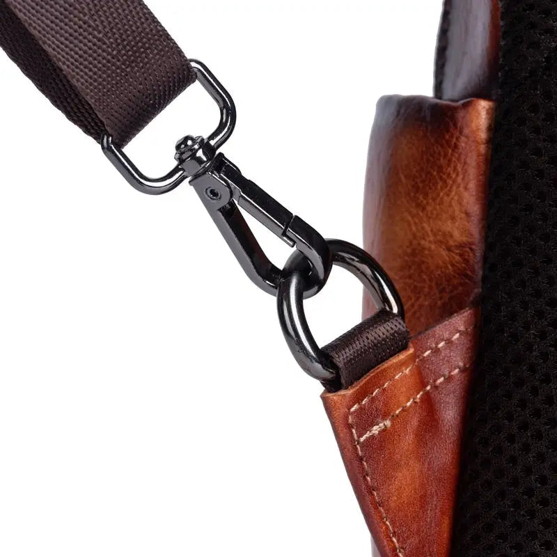 Rossie Viren Women's Vintage Leather Backpack, Leather Rucksack, Womens Backpack, Gift for her