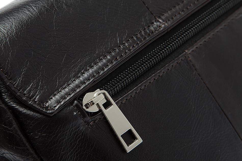 Rossie Viren Vintage Leather Mini Messenger Bag