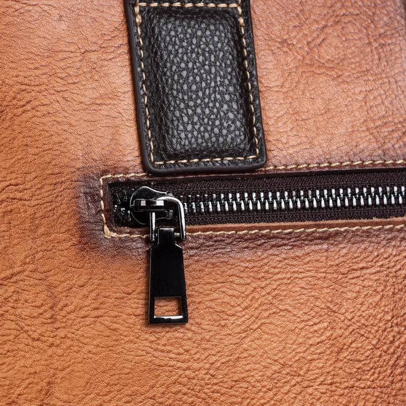 Rossie Viren Women's Women Leather Handbag Purse Top Handle Crossbody Bag Leather Tote Shoulder Bag