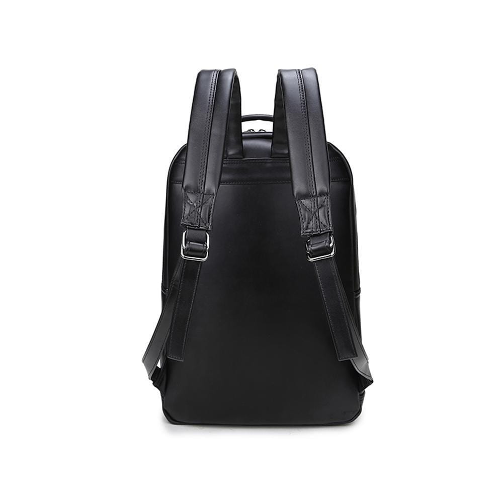 Unisex 3D Angry Wolf PU Leather Casual Laptop Rivet Fashion Backpack