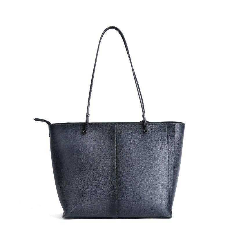 Rossie Viren Women's Vintage Leather Large Tote Shopper Bag