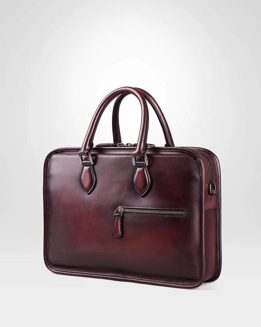 Vintage Smooth Cowhide Leather Briefcases, Messenger Bags & Bags
