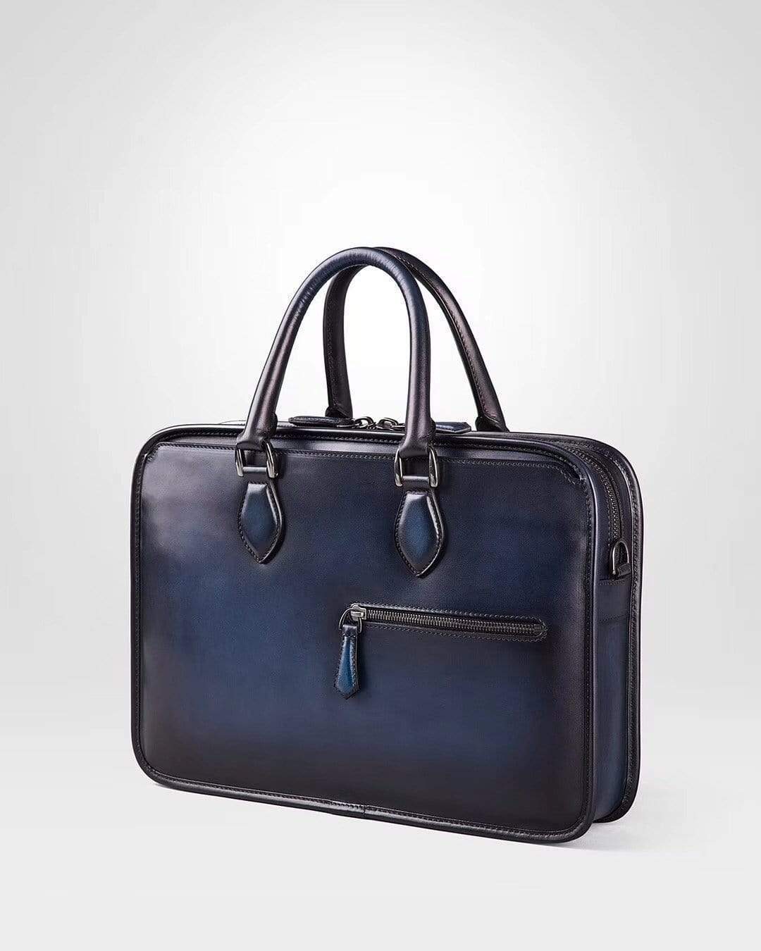 Vintage Smooth Cowhide Leather Briefcases, Messenger Bags & Bags
