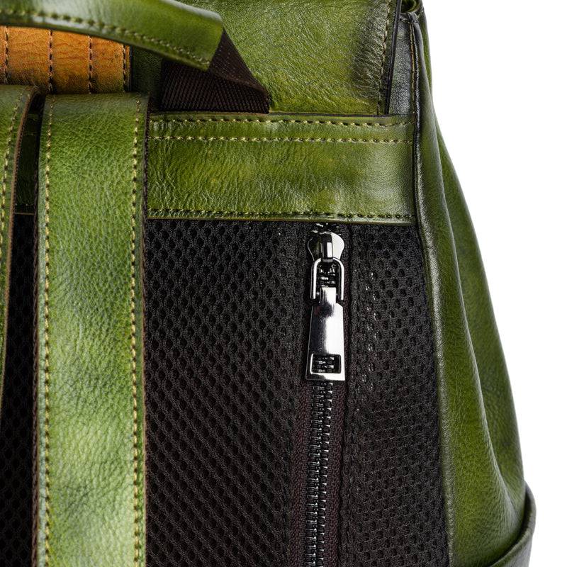 Rossie Viren Women's Women’s Vintage Leather Backpack Handle Shoulder Bag