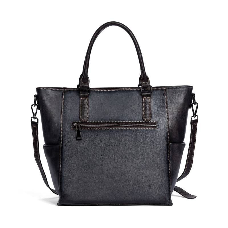 Rossie Viren Women's Womens shopper large vintage-leather tote