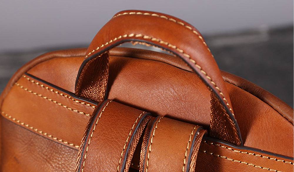 Rossie Viren Women's Womens Vintage Leather Backpack