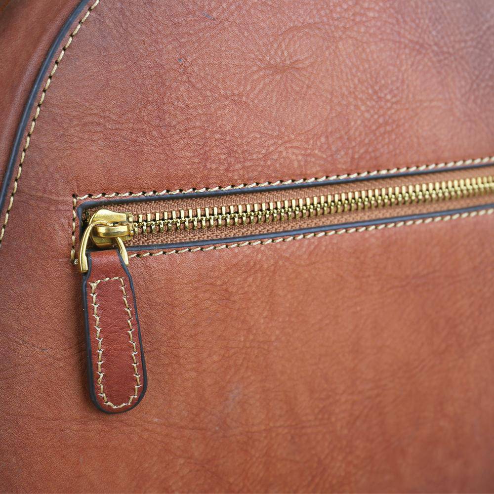 Rossie Viren Women's Womens Vintage Leather Top Handle Cross Body Messenger Bags